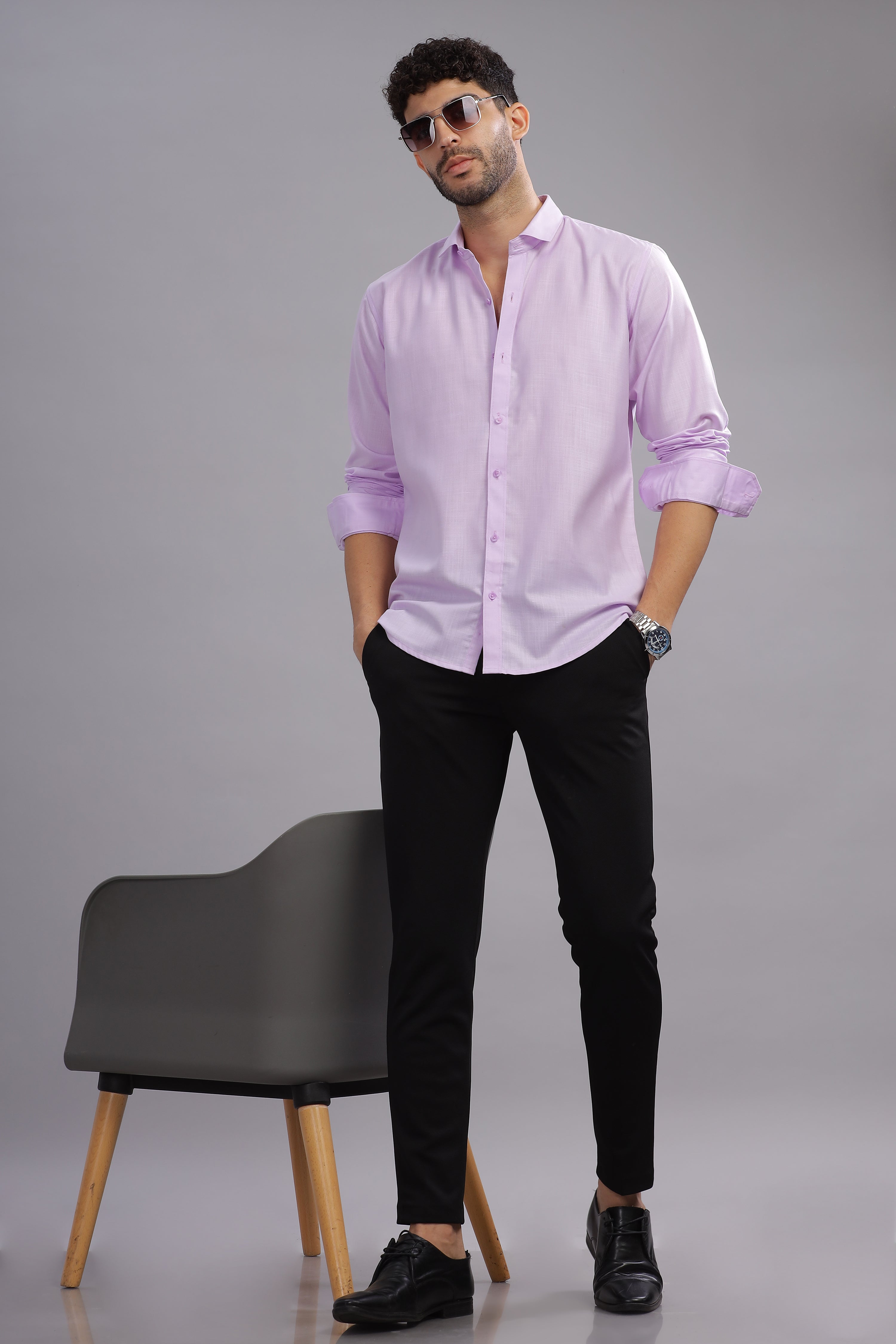 Lavender shirt best sale